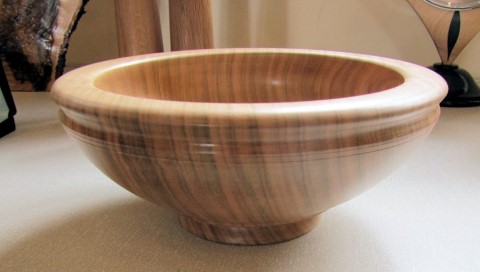 Chris Withall's highly commended ash bowl